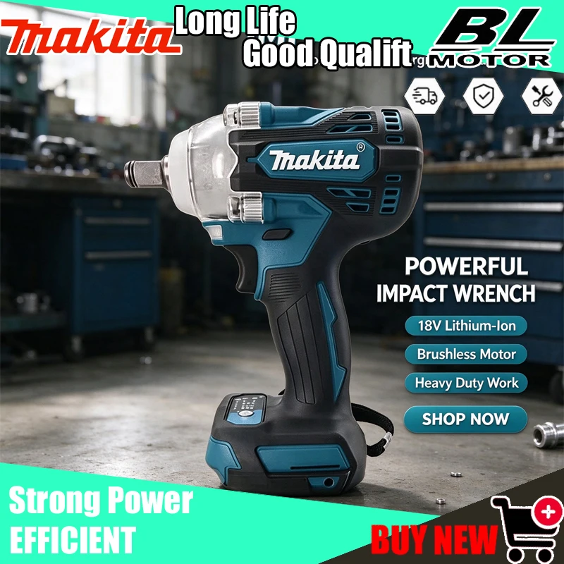 Makita DTW300 18V LXT, Kunci I - Makita Drill Dtw300 ulasan dan harga